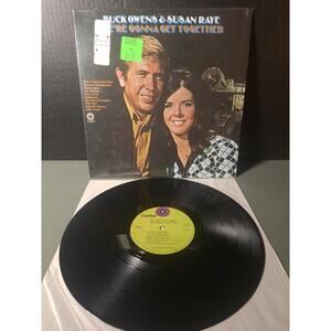 Buck Owens & Susan Raye We're Gonna Get Together Vinyl LP Capitol ST-448 VG+